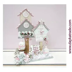 Kit DIY Casita Búhos de Navidad Dayka Navidad
