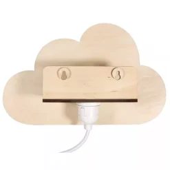 New Kit Lámpara de Madera Nube Pequeña Maderas|Lámparas