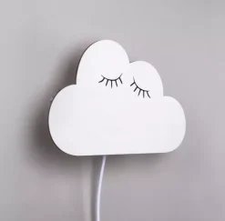 New Kit Lámpara de Madera Nube Pequeña Maderas|Lámparas