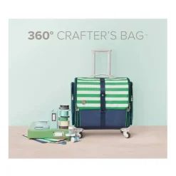 Kit Maleta 360º Crafter's Bag + Tote Bag Navy Organización