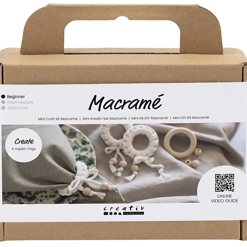 Hot Kit mini de manualidades Servilleteros Macramé Macramé