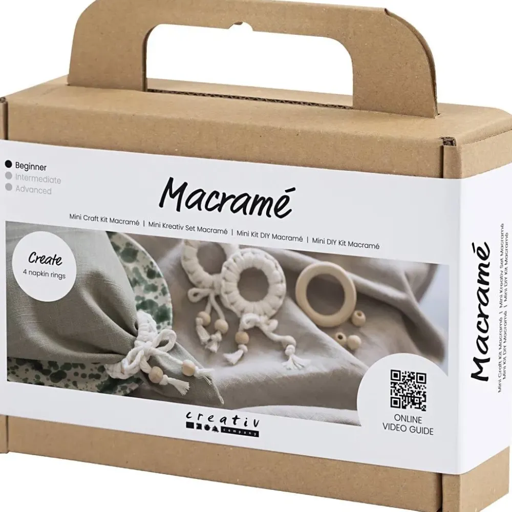 Hot Kit mini de manualidades Servilleteros Macramé Macramé