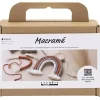 Hot Kit Mini de Manualidades Macramé Arcoíris Macramé
