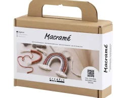 Hot Kit Mini de Manualidades Macramé Arcoíris Macramé