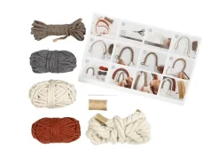 Hot Kit Mini de Manualidades Macramé Arcoíris Macramé