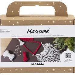 Hot Kit mini de manualidades Papa Noel Macramé Macramé