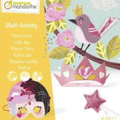 Kit Multi Actividad Pequeña Estrella Décopatch Niños Niños Y Regalos|Cartón Y Papel Maché