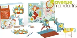 Hot Kit Multi Actividad Todo en Purpurina Décopatch Niños Niños Y Regalos|Cartón Y Papel Maché