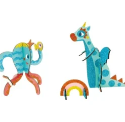 Hot Kit Multi Actividad Todo en Purpurina Décopatch Niños Niños Y Regalos|Cartón Y Papel Maché