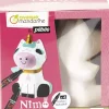 Kit Papel Maché Michele the Unicorn + 4 Rotuladores Niños Niños Y Regalos|Cartón Y Papel Maché