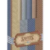 Sale Kit Papeles Leather Santa's Workshop 32,5x30cm Navidad