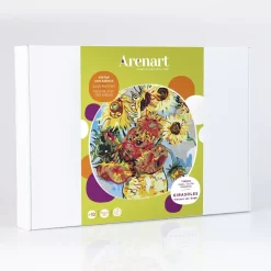 Kit Pinta por números Girasoles de Van Gogh Arenas