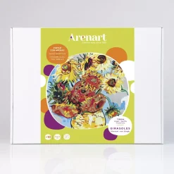 Kit Pinta por números Girasoles de Van Gogh Arenas