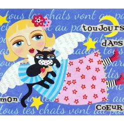 Clearance Kit Pintar con Arenas de Colores Toujours Dans Mon Coeur 38x46cm Arenas
