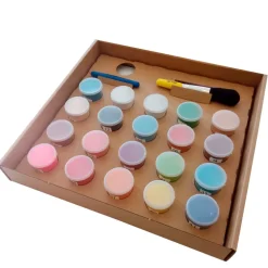 Hot Kit Pintar con Arenas de Colores Aviador 38x38cm Arenas