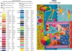 Best Kit Pintar con Arenas de Colores Circo 38x46cm Arenas