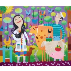 Outlet Kit Pintar con Arenas de Colores La Granja 38x46cm Arenas