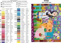 Outlet Kit Pintar con Arenas de Colores La Granja 38x46cm Arenas