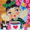 New Kit Pintar con Arenas de Colores Bonjour Matin 38x46cm Arenas