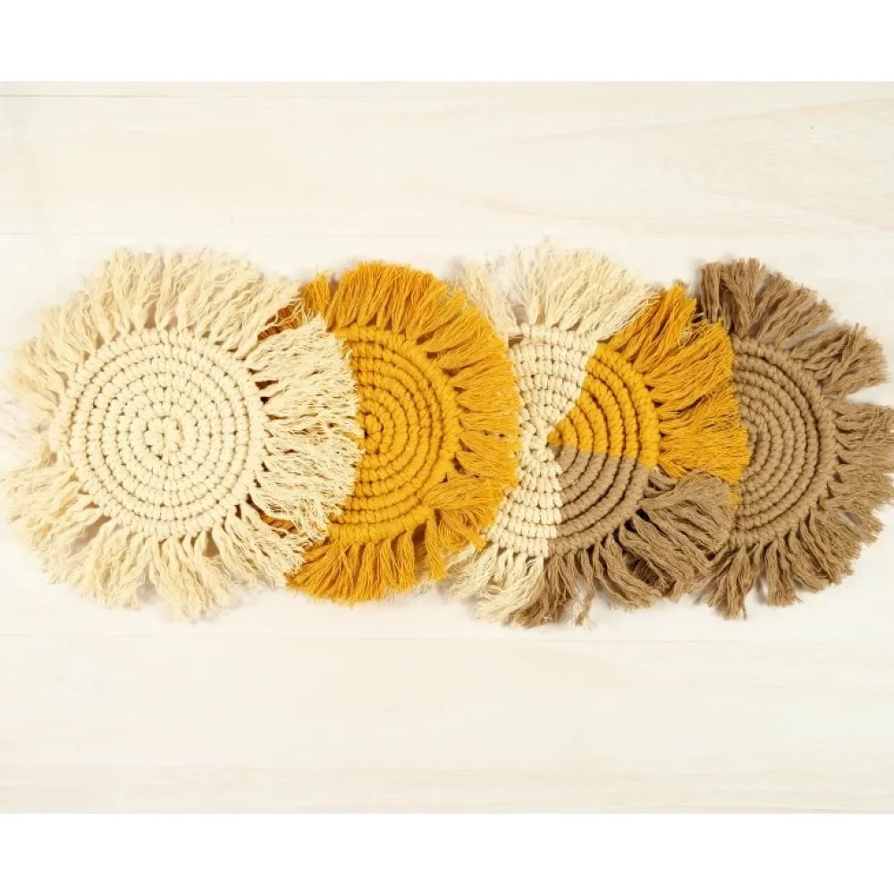 Online Kit posavasos macramé Labores Y Macramé