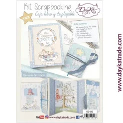 Hot Kit Scrapbooking Caja Libro Ha Nacido Una Estrella Niño Dayka Organización