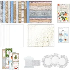 Outlet Kit Tarjetas Navideñas Christmas Greetings Navidad