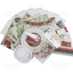 Discount Kit Tarjetas Navideñas Winter Wonders Navidad