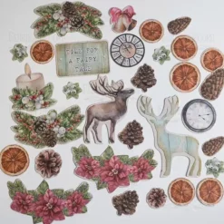Discount Kit Tarjetas Navideñas Winter Wonders Navidad