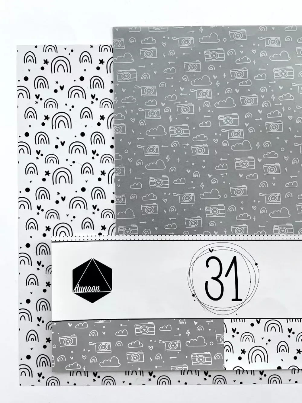 Outlet Kit vellum + acetato 31 30x30cm Papeles