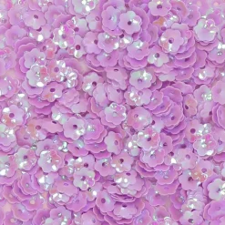 Discount Lentejuelas Flores Lila 5mm Bisutería