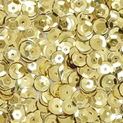 Sale Lentejuelas Oro 6mm Bisutería