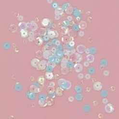 Sale Lentejuelas Reflejos Rosa y Azul Bisutería