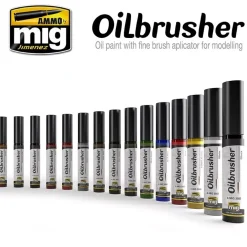 Óleo con pincel aplicador OilBrusher 10ml Pinturas Para Maquetas Y Modelismo