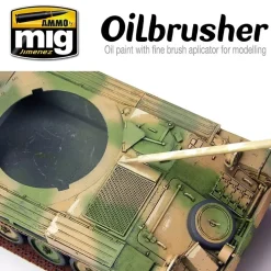 Óleo con pincel aplicador OilBrusher 10ml Pinturas Para Maquetas Y Modelismo