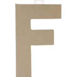 Outlet Letra F de cartón endurecido Cartón Y Papel Maché