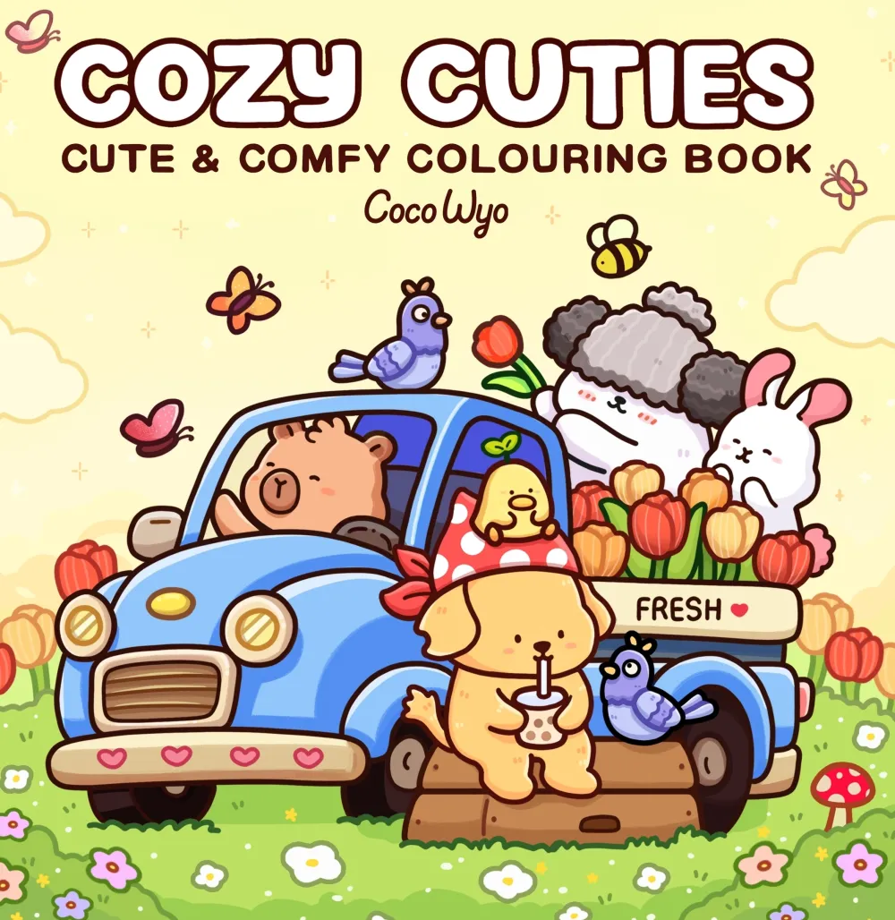 Discount Libro para colorear Cozy Cuties Infantil