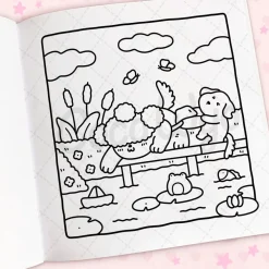 Discount Libro para colorear Cozy Cuties Infantil