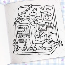 Clearance Libro para colorear Cozy Corner Infantil