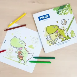 Online Libro para colorear Dino land Colorear