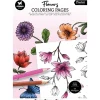 Best Libro para colorear Flowers Essentials Collection A5 Colorear