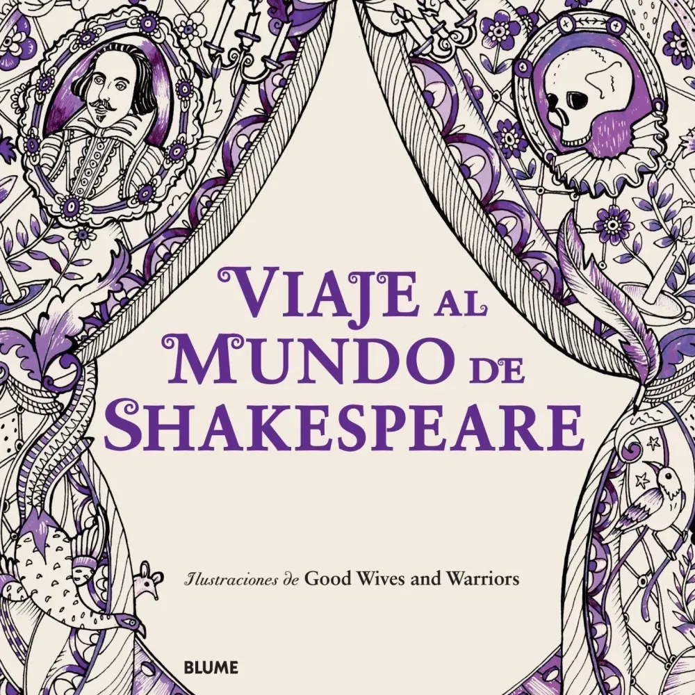 Outlet Libro para Colorear Viaje al mundo de Shakespeare Colorear