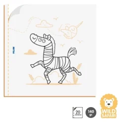 New Libro para colorear Wild Safari Colorear