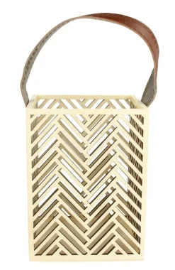 Best Linterna de madera calada con chevon Maderas
