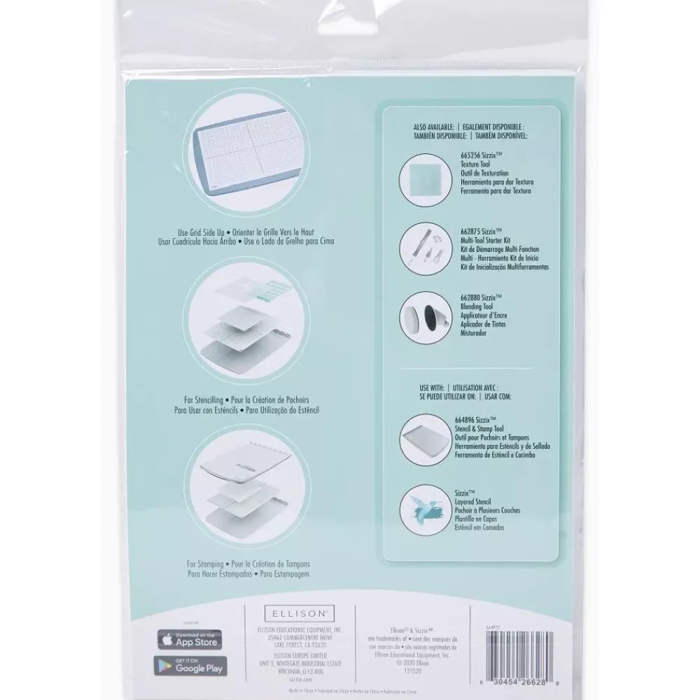 Best Láminas Adhesivas Cuadriculadas Para Stencil & Stamp Tool Plantillas