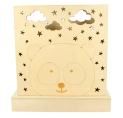 Outlet Lámpara de madera Adorable Maderas|Lámparas