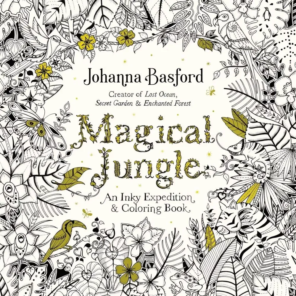 Clearance Magical Jungle Colorear