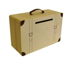 Outlet Maleta urna de madera Maderas
