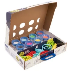 Discount Maletín 8 botes pasta blanda Soft Dough 59g Pastas Moldeables