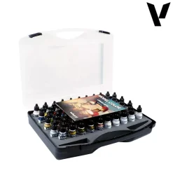 Discount Maletín 80 pinturas modelismo 253 Militar Model Color 18ml Pinturas Para Maquetas Y Modelismo