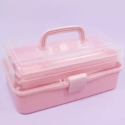New Maletín de Almacenamiento Rosa Organización